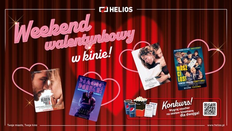 Weekend Walentynkowy w kinach Helios!, materiał partnera