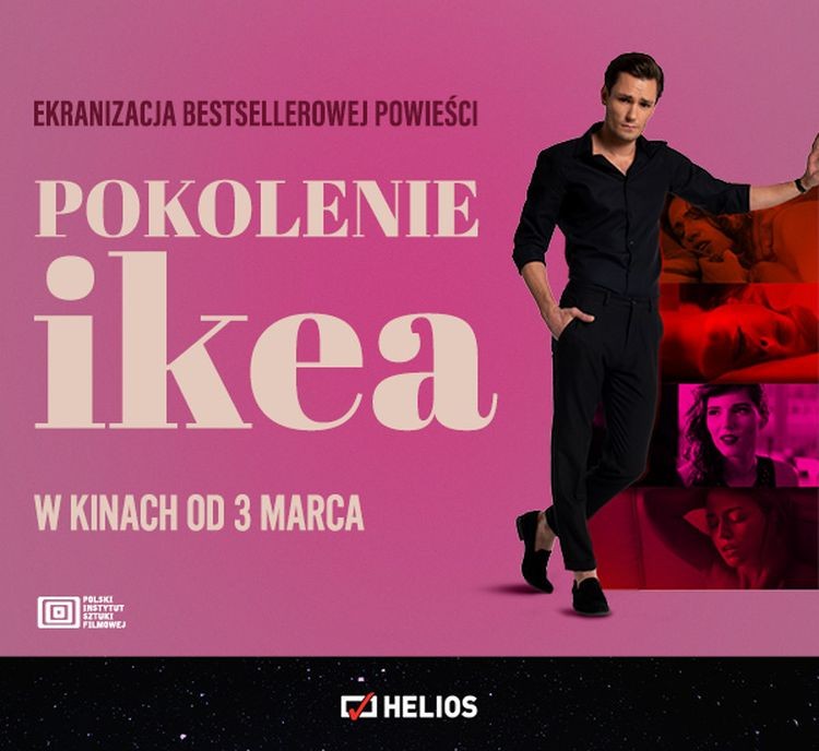 Premierowe seanse filmu „Pokolenie Ikea”  na ekranach kin Helios!, 