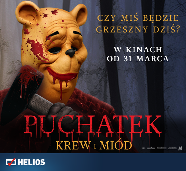 Horror „Puchatek: Krew i miód”  na ekranach kin Helios, 