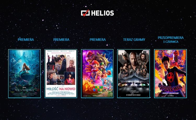 Filmowe nowości zawładną kinami Helios, 