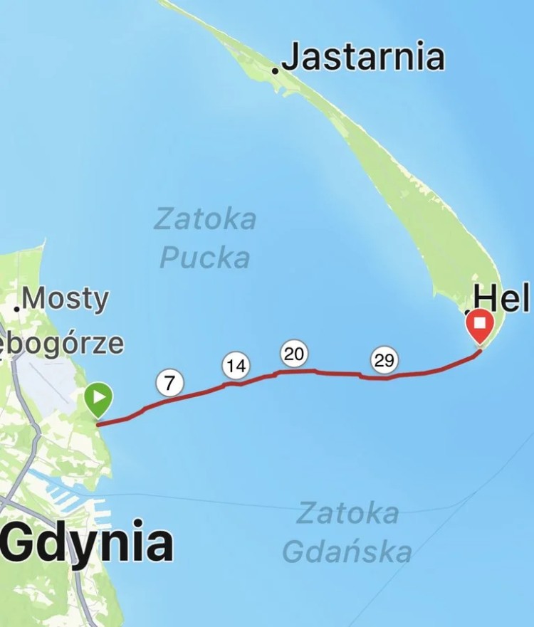 To był wyczyn! Żorzanin przepłynął wpław Zatokę Gdańską, UM Żory