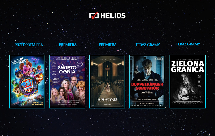 Październikowe premiery w kinach Helios, 