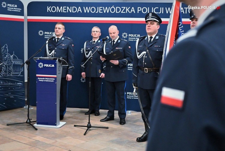 Nowi Zastępcy Komendanta Wojewódzkiego Policji. Jeden z nich pracował w Żorach, Śląska Policja