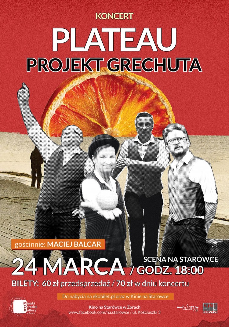Koncert - Projekt Grechuta. W niedzielę w Żorach, 