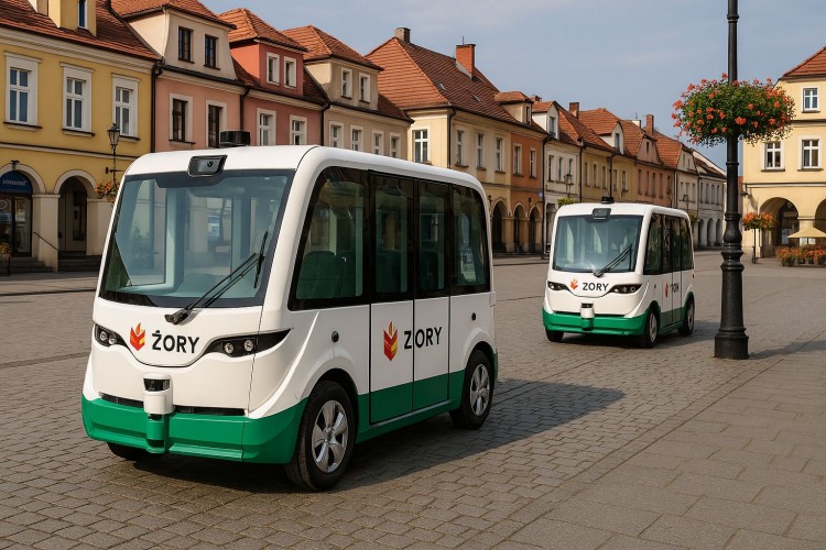 Rewolucyjna zmiana w Żorach. Meleksy bez kierowcy będą wozić mieszkańców, 