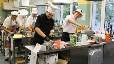 Duet z żorskiego CKZiU wyróżniony w wojewódzkim konkursie gastronomicznym