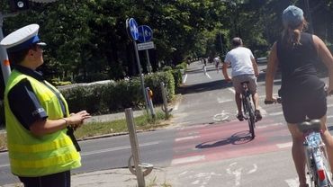 Policjanci z drogówki „wkręcali” rowerzystów w bezpieczeństwo