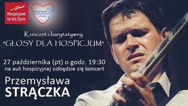 Przemysław Strączek zagra koncert w żorskim hospicjum