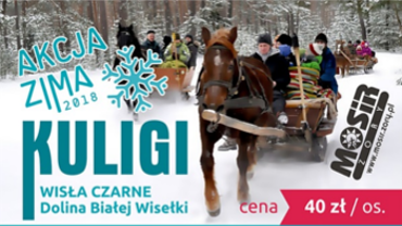 Akcja Zima 2018: kulig w Wiśle