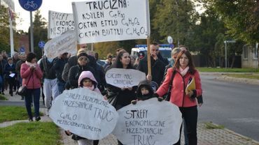 Protest przeciw Nifco: chcemy móc oddychać