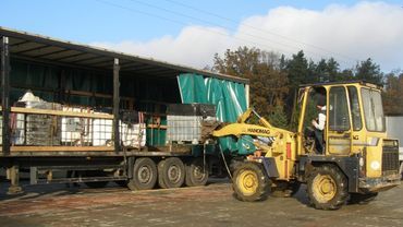 Z ul. Sosnowej wywieziono kolejne 20 ton odpadów