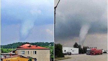 Polska w czołówce pod kątem liczby tornad i trąb powietrznych. Jak wypada Śląsk?