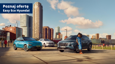 Poznaj bogatą gamę hybrydowych i elektrycznych modeli Hyundai w ofercie Easy Eco