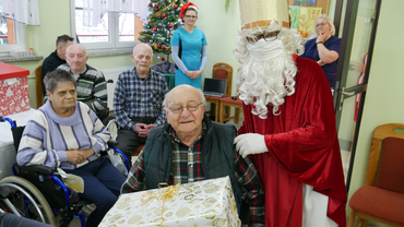 Święty Mikołaj odwiedził seniorów. Dziękujemy!