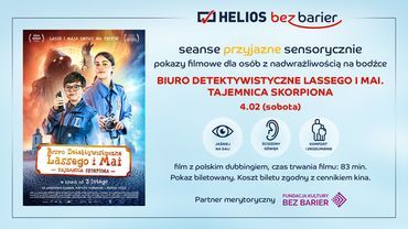 Sieć kin Helios zaprasza na lutowy seans  w ramach cyklu Helios bez Barier
