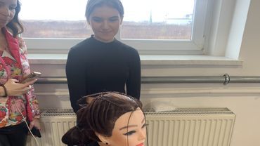 Sukces uczennicy z Żor w konkursie fryzjerskim. Zajęła III miejsce