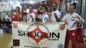 Shogun Żory na XXXII Mistrzostwach Europy Karate Kyokushin w Rosji