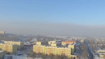 Tak wygląda smog nad Żorami