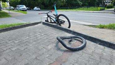 Zderzenie ciężarówki z rowerem. 12-latek wjechał wprost pod koła!