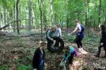 Ponad 100 młodych ochotników sprzątało żorskie lasy, 