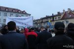Żory: mieszkańcy protestowali przeciwko Wojciechowi Kałuży, 