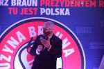 Grzegorz Braun w Żorach: „zdrajcy i rabusie zaorali polskie górnictwo[...]powinni wisieć”, 