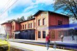 Tak może wyglądać odnowiony dworzec kolejowy w Żorach. Inwestycja czeka na dofinansowanie, MODULOR Architekci / UM Żory