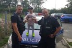 Strażacy i policjanci spełnili marzenie niepełnosprawnego Bartka, OSP Żory