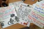Osiny: dzieci robiły plakaty, by pomóc porzuconym kotkom, Policja Żory