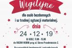 24 grudnia wigilia dla bezdomnych w Żorach, 