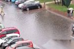 Zalało Żory. Woda stoi na ulicy, FB: Żory - Informacje Drogowe 24h