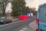 Motocyklista zginął w Roju na Wodzisławskiej. Droga zablokowana, KMP Żory