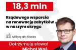 Michał Woś o inwestycjach w Żorach i nie tylko, 