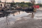 Pożar na Kolejowej: seria wybuchów, zniszczone budynki i ewakuacja mieszkańców. Zatrzymano 33-latka [wideo], 