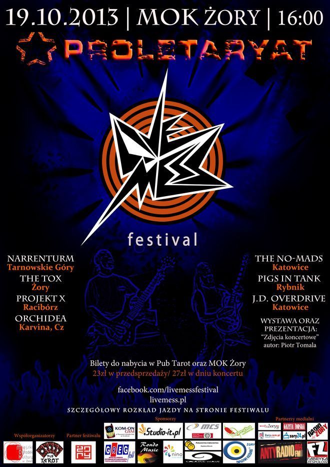 Druga edycja Live Mess Festival, Materiały prasowe