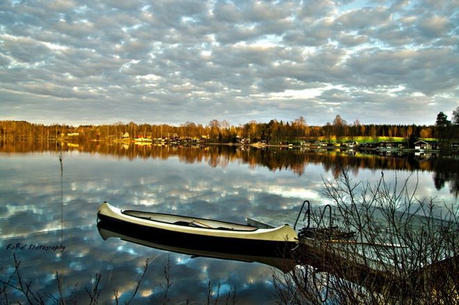 Zdjęcia żorzan z wakacji: szwedzkie wakacje nad jeziorem, Romek Bałuka