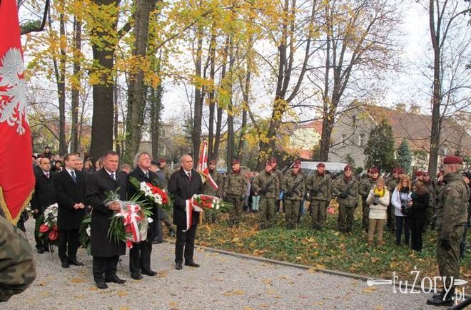 Pomnikiem uhonorowali Żołnierzy Wyklętych, UM Żory