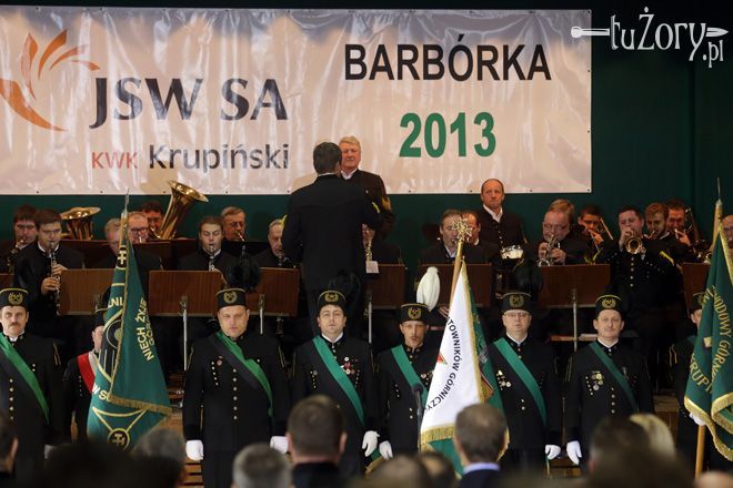 Premier Donald Tusk na Barbórce w Suszcu, Dominik Gajda