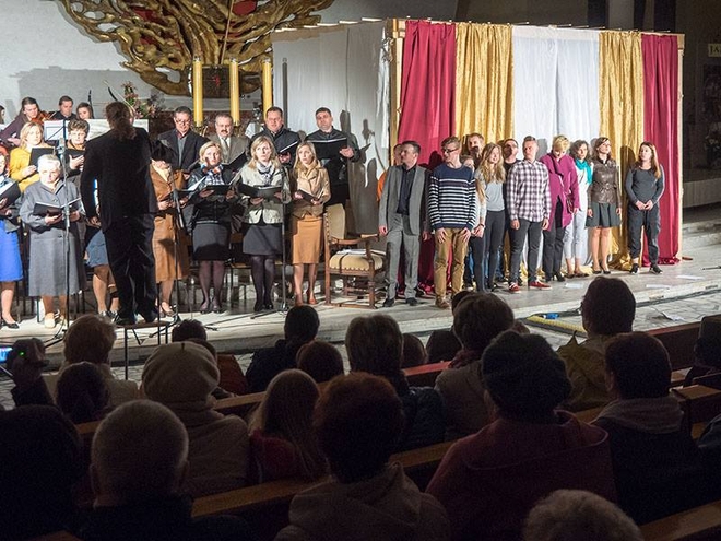 Mieszkańcy Żor i okolic zaśpiewali o Zmartwychwstaniu Pańskim