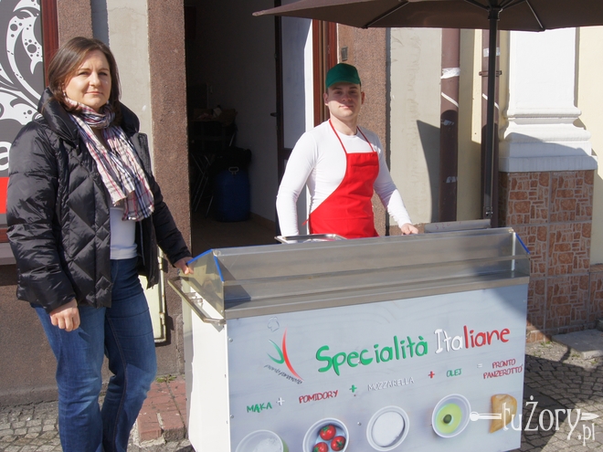 Izabela Mazur przez włoskie jedzenie chce przyciągnąć żorzan na rynek