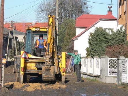 Rowień: zakończą budowę kanalizacji jeszcze przed świętami, PWiK
