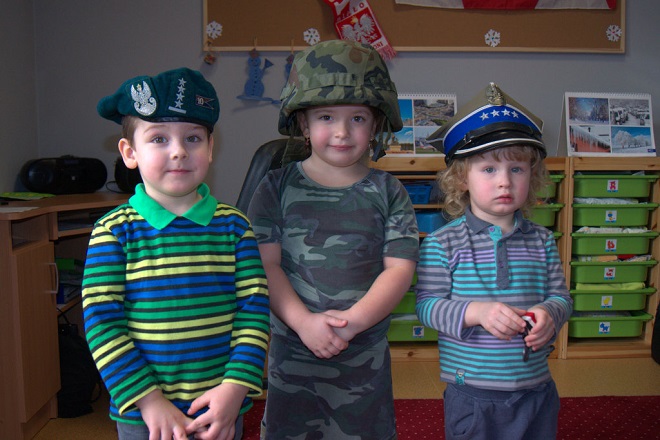 Balonikowe przedszkolaki poznały pracę żołnierza, Materiały prasowe