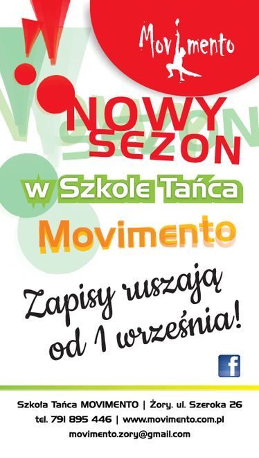Nowy sezon w Szkole Tańca Movimento: zapisz się na zajęcia!, Materiały prasowe