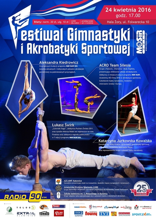 Gimnastyka i akrobatyka sportowa będzie królować w Żorach. Widowiskowa impreza już w niedzielę, archiwum