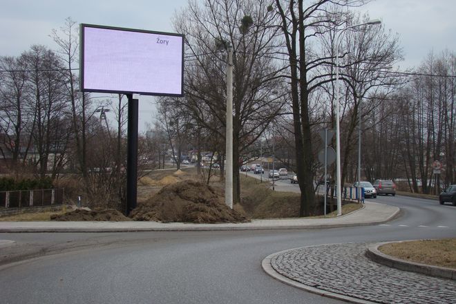 E-witacz przy ulicy Rybnickiej