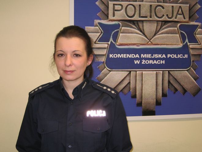 Kamila Siedlarz, rzecznik prasowy żorskiej policji