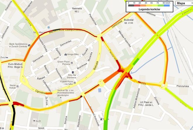 Gdzie w Żorach postoisz w korku? Możecie sprawdzać w naszym portalu!, 