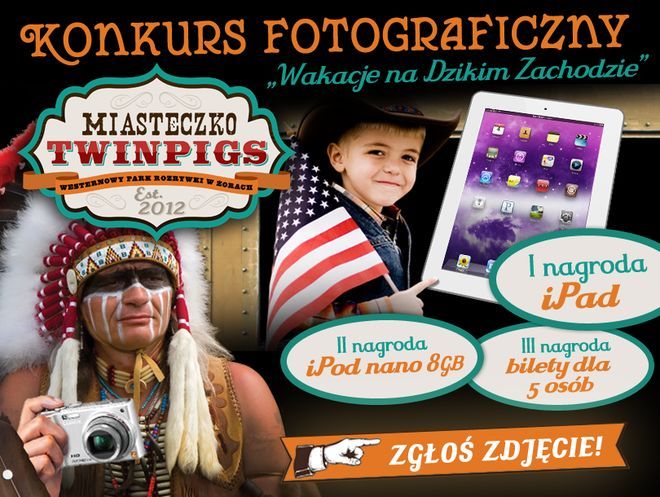 Trwa wakacyjny konkurs Twinpigs. Można wygrać bilety wstępu i iPada, materiały prasowe