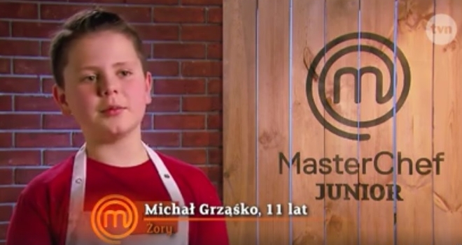 11-latek z Żor interesuje się kuchnią molekularną i próbuje swoich sił w MasterChef Junior, MasterChef Junior