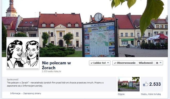 „Nie polecam w Żorach”: niezadowoleni klienci zabierają głos, Facebook.com